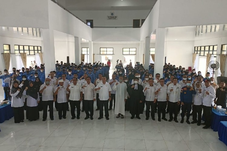 Diangkat Jadi PNS, 131 CPNS Pemkab Natuna Dituntut Profesional