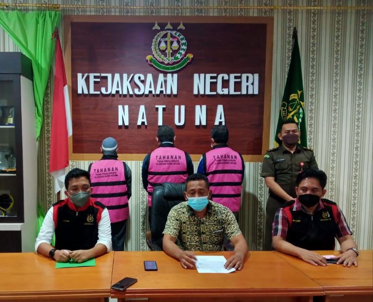 Korupsi Dana Desa, Eks Pejabat Desa di Natuna Ditahan Jaksa