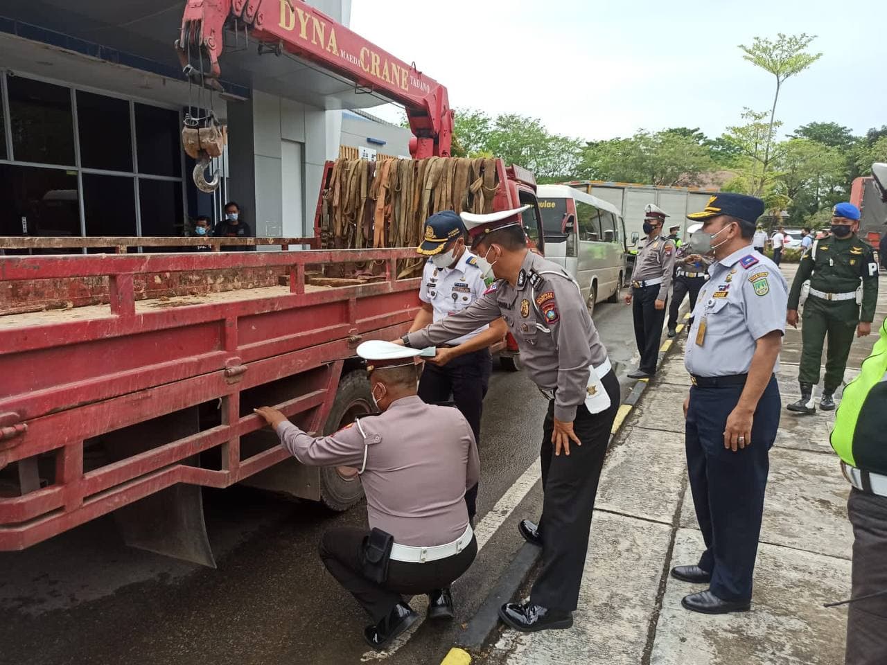 24 Kendaraan Angkutan di Batam Terjaring Razia Dishub