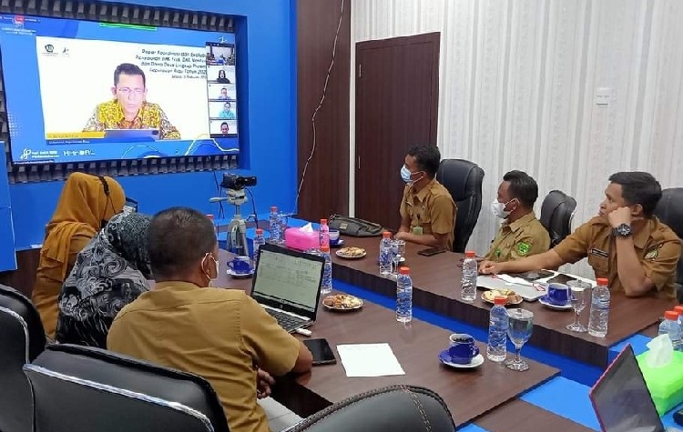 Lingga Terbaik se-Kepri Kategori Penyaluran DAK Fisik Tahun 2021