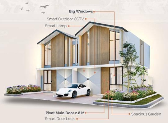 Summer Hills, Hunian Bergaya Modern Scandinavian Hadir di Batam
