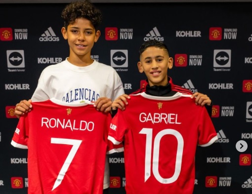 MU Resmi Rekrut Cristiano Ronaldo Jr, Diberi Nomor 7