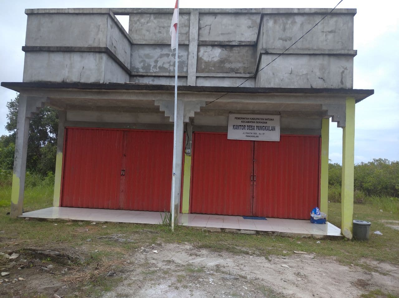 Miris, 9 Tahun Lamanya Desa di Natuna Ini Belum Punya Kantor Sendiri