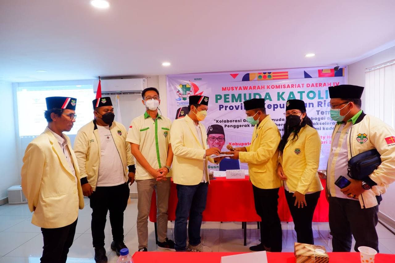 Vandarones Purba Pimpin Pemuda Katolik Provinsi Kepri