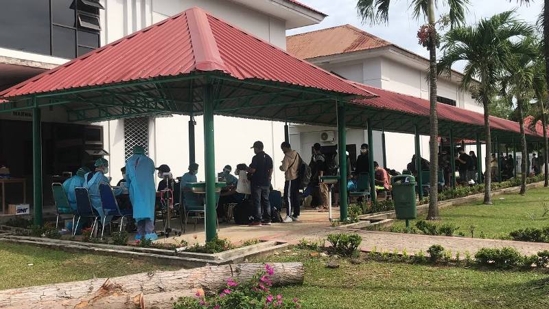 Update Corona Batam: 571 Pasien Jalani Isolasi di Asrama Haji