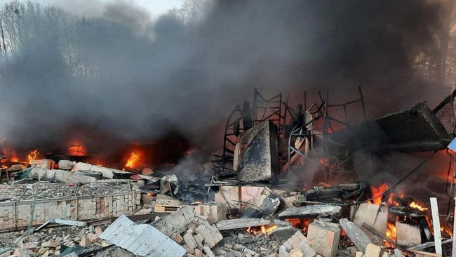 Ukraina: yang Terakhir Kali Serang Kami Seperti Ini adalah Nazi