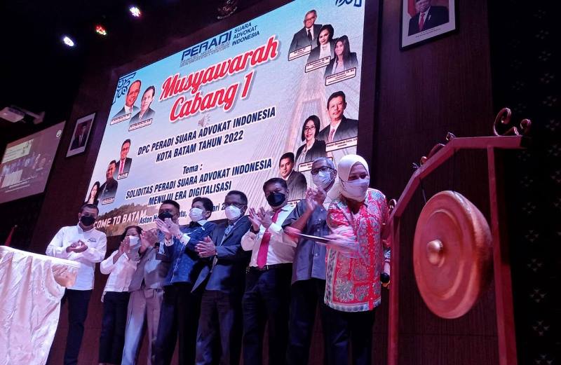 Muscab Perdana Peradi SAI Batam Pilih Ketua Pakai e-Voting