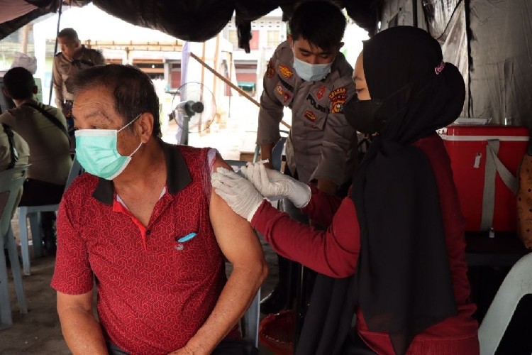 Polres-Pemkab Meranti Buka Gerai Vaksinasi Gratis Selama Sepekan, Catat Lokasinya
