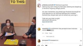 3 Artis Tanah Air Jadi Pemilik Klub Sepakbola, Terbaru Prilly Latuconsina