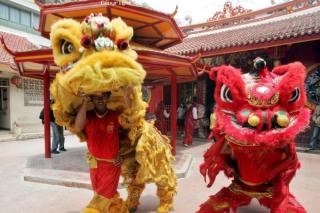 Atraksi Barongsai dan Liang Liong dalam Imlek, Ini Maknanya