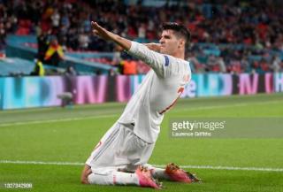 Ditawari Gabung ke Arsenal, Alvaro Morata: Enggak Dulu