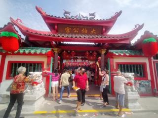 Penampakan Vihara Budhi Bhakti di Batam Saat Momen Imlek