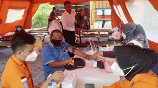 HUT ke-50 Basarnas, KKP SAR Natuna Adakan Donor Darah