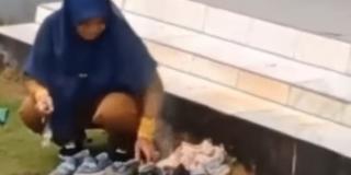 Viral Guru Bakar Sepatu Murid di Sekolah Gegara Langgar Aturan Warna