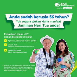 Yuk Klaim Dana JHT Bagi Peserta Usia 56 Tahun, Bisa Via Online