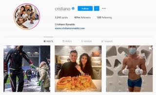92 Juta Pengikut Instagram Ronaldo Diyakini Akun Palsu