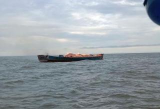 KLM Samudera Indah Terbakar di Selat Malaka, 2 ABK Tewas