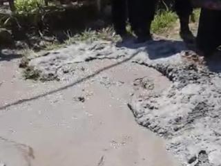 Usai Gempa, Semburan Lumpur Muncul di Sejumlah Titik Pasaman Sumbar