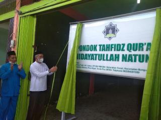 Tekad Pondok Tahfidz Hidayatullah Natuna Lahirkan Generasi Penghafal Al Quran