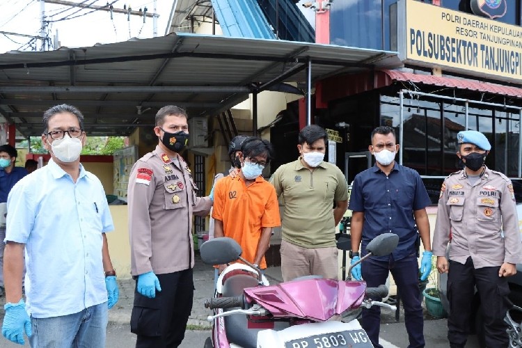 Modus Sewa Motor, Pria di Tanjungpinang Lakukan Penggelapan Diciduk Polisi