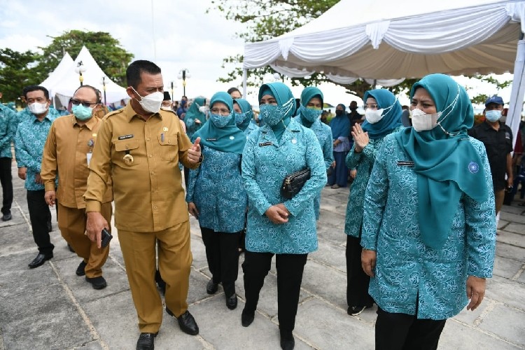Ketua Umum TP-PKK RI Resmikan Penyengat Sebagai Pulau Digital
