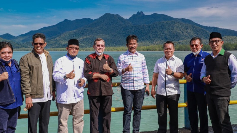 Bupati Lingga Tawarkan Peluang Investasi ke BP Batam, Ada AMDK Gunung Daik