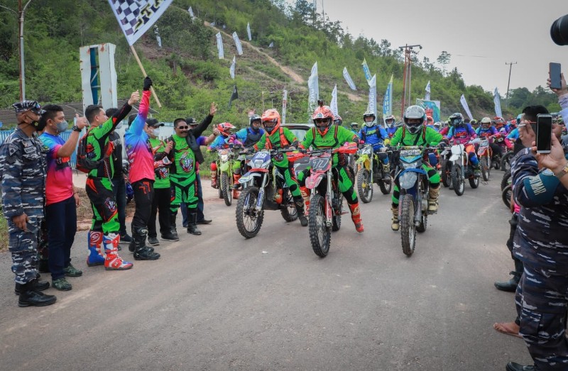 Bupati Nizar Ingin `Jelajah Alam Lingga Trail Adventure` Jadi Event Tahunan