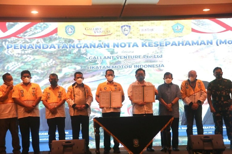 Sirkuit F1 Dibangun, Bupati Roby Yakin Bintan Makin Mendunia
