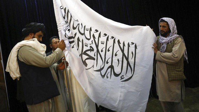 Taliban Ganti Bendera Nasional Afghanistan, Bendera Lama Dilarang