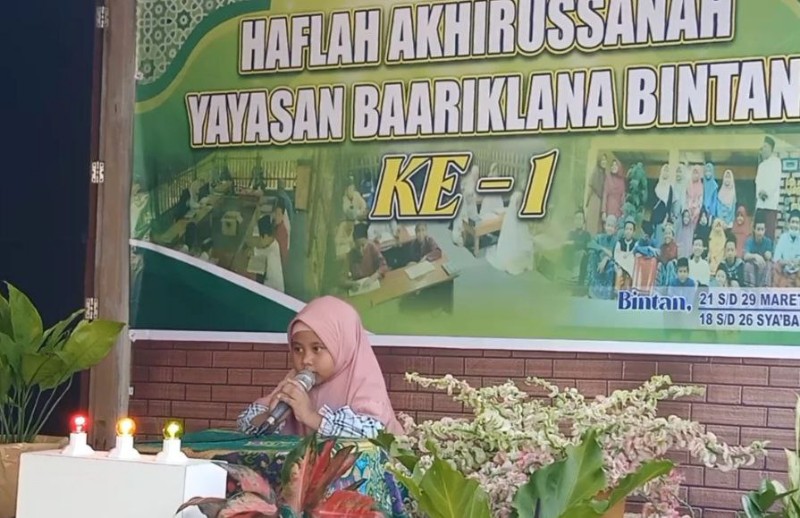 Sambut Ramadan, Yayasan Baariklana Bintan Gelar Akhirussanah