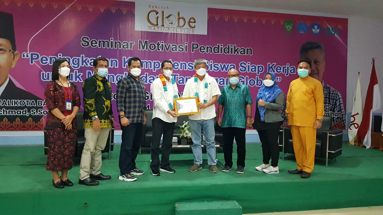 Amsakar Jadi Keynote Speaker di Sekolah Globe National Plus