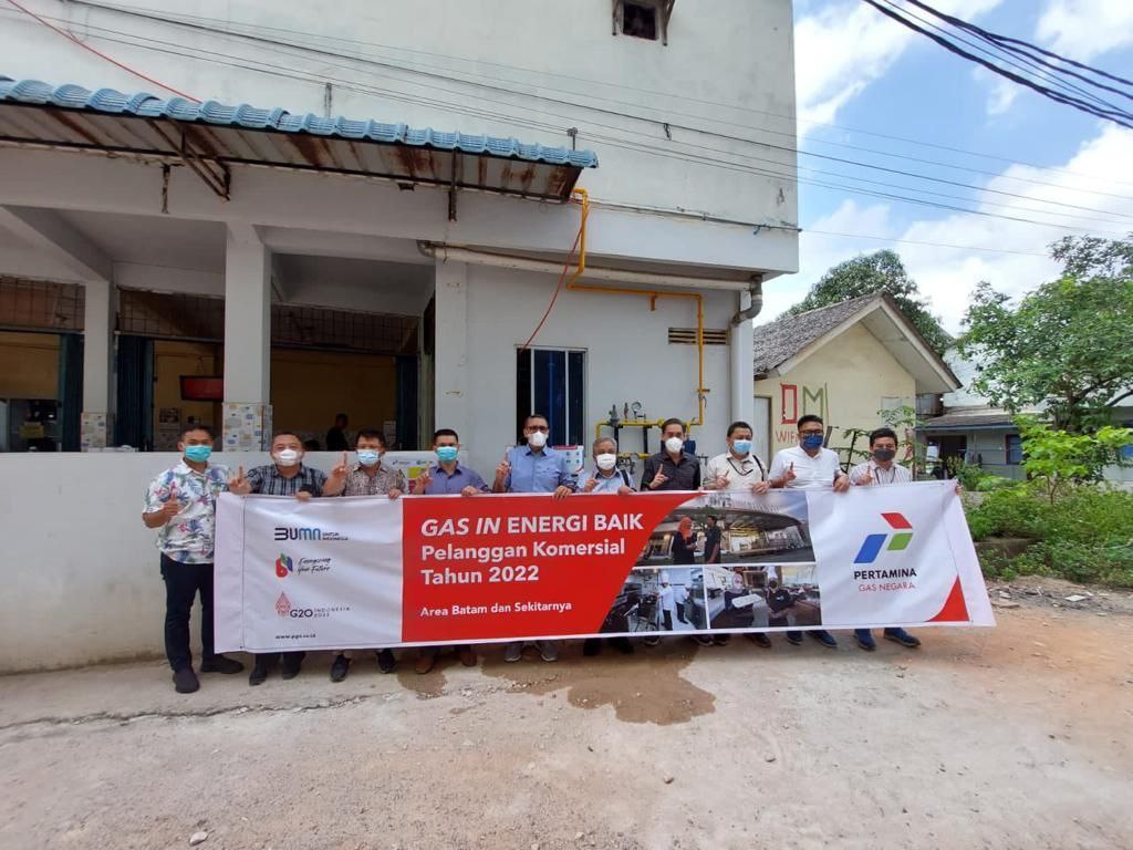 Layanan Gaslink C-cyl Subholding Gas Pertamina Rambah Kota Batam