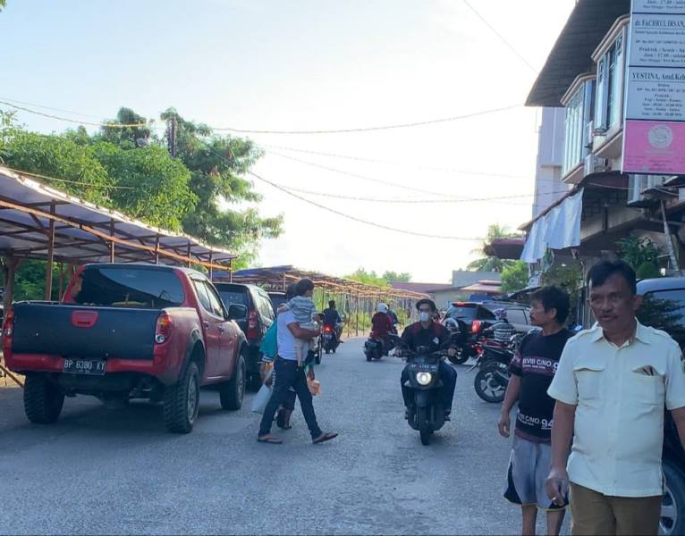 Pro-Kontra Pedagang Pasar Puan Maimun Sikapi Bazar Ramadan di Karimun
