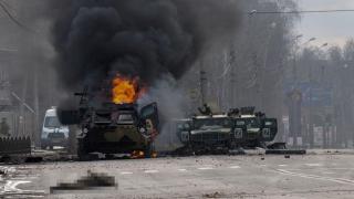 Rudal Rusia Hantam Gedung Kampus di Kharkiv Ukraina