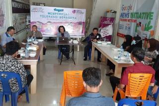 AJI Tanjungpinang dan AMSI Gelar Diskusi Publik Bahas Toleransi Beragama