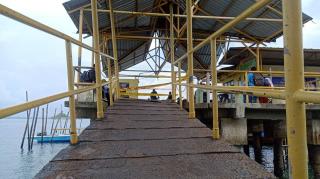 Ponton Pelabuhan Belakang Padang Keropos, Akses Penumpang Dialihkan