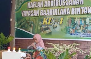 Sambut Ramadan, Yayasan Baariklana Bintan Gelar Akhirussanah