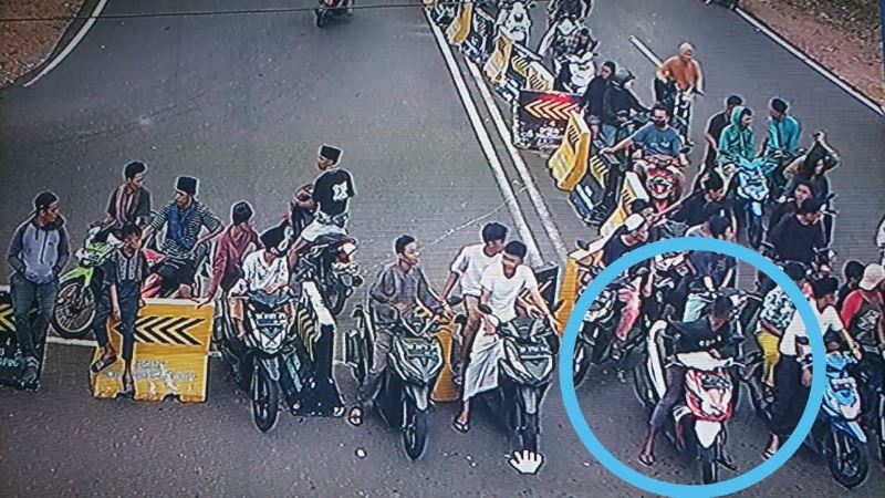 Geser Pembatas Jalan, Lima Pembalap Liar di Tanjungpinang Diciduk Polisi