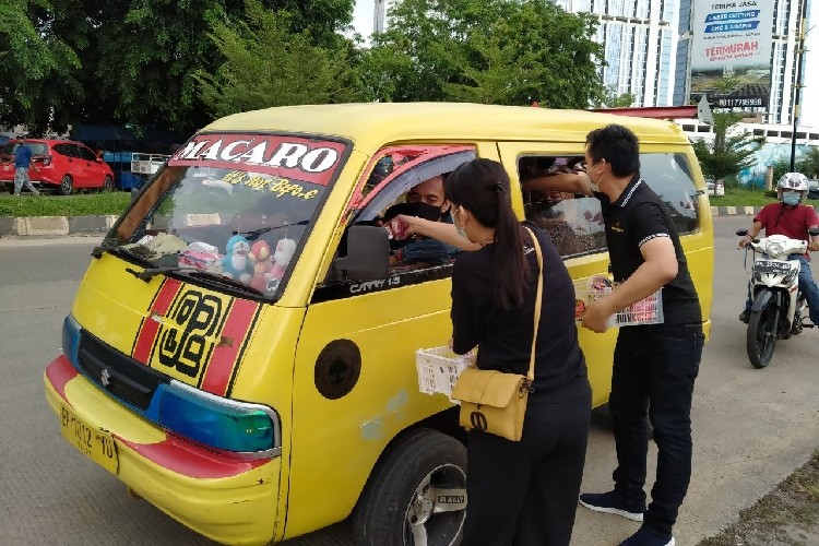 Rajawali Muda Setop Pengguna Jalan di Batam, Ada Apa?