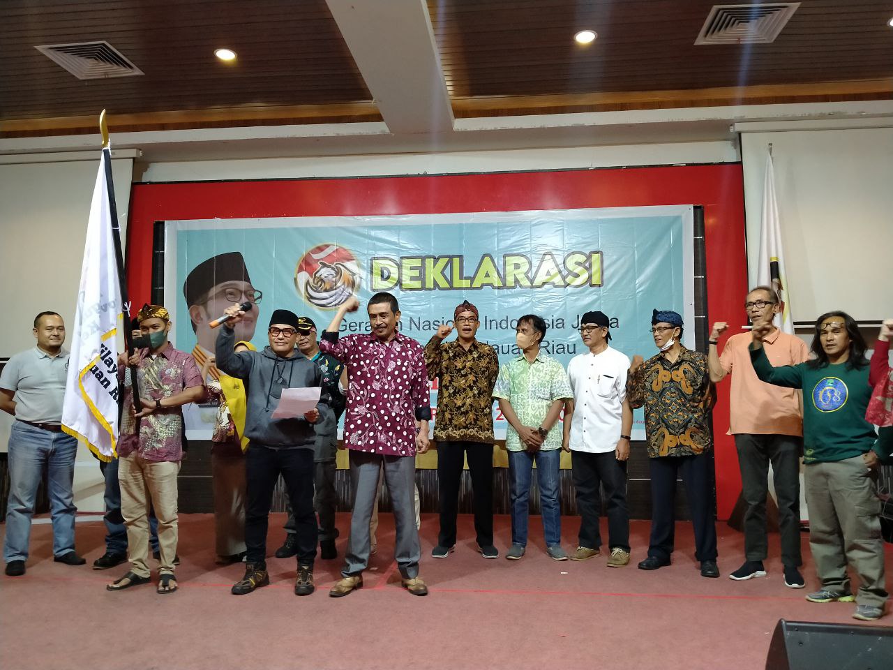 GNIJ Kepri Deklarasikan Dukung Ridwan Kamil Presiden 2024
