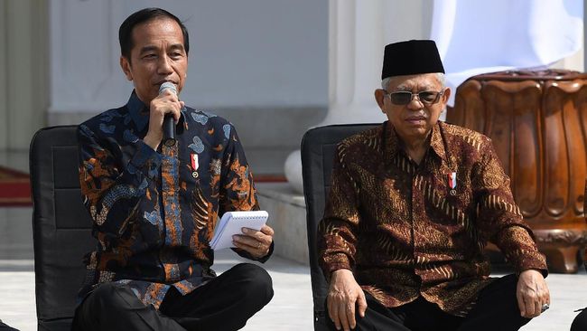 Berapa THR Jokowi dan Ma