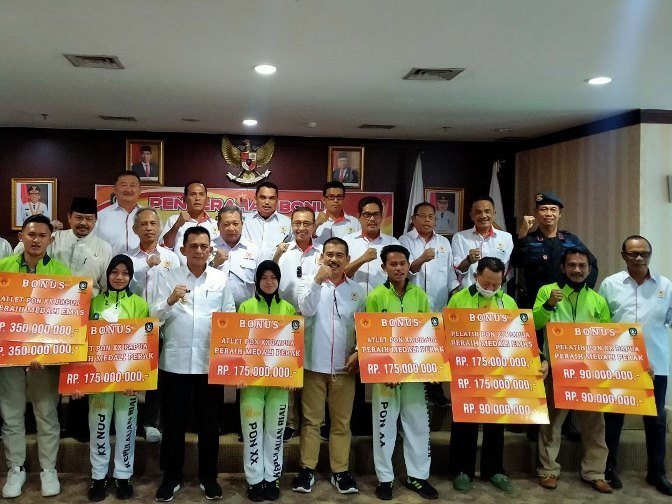 Bonus Atlet Kepri Peraih Medali di PON Papua 2021 Cair