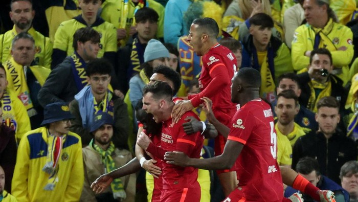 Bungkam Villareal, Liverpool Bikin Rekor di Liga Champions
