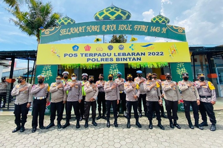 Tim Wasops Polda Kepri Tinjau Ops Ketupat Hari Pertama di Bintan