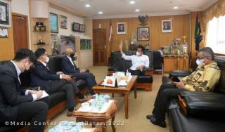 Dubes Singapura Temui Rudi Bahas Pariwisata Batam