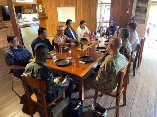 Kunjungan Dubes AS ke Natuna, Senator Kepri Dorong Latihan Militer dan Pendidikan Maritim 