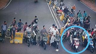 Geser Pembatas Jalan, Lima Pembalap Liar di Tanjungpinang Diciduk Polisi