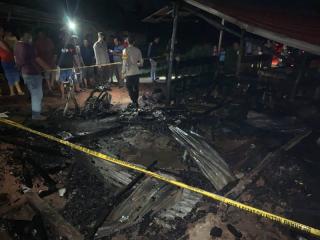 Kebakaran Hanguskan Warung dan Kios Minyak Eceran di Karimun