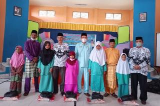 Berkah Ramadan, Korwil Pendidikan Lingga-Lingga Timur Tebar Ratusan Paket Sembako