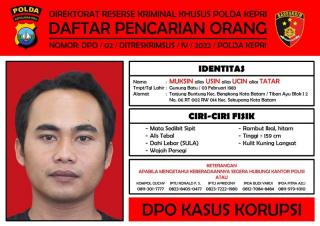 Sayembara Cari Saksi Kunci Korupsi Dispora, Polda Kepri Siapkan Rp 10 Juta